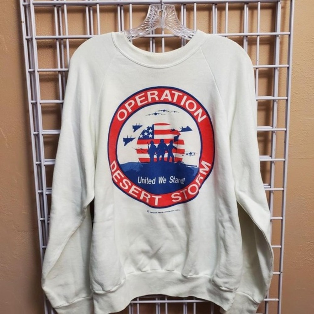 Vintage 90s Sweatshirt Operation Desert Storm